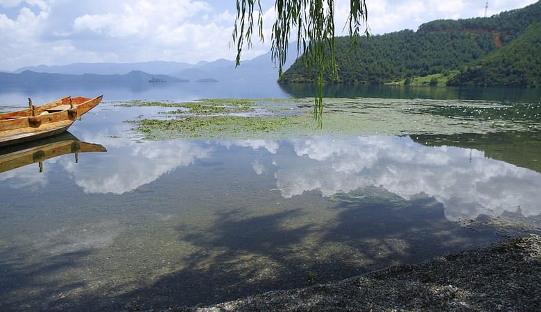 lugu lake z Yunnanu